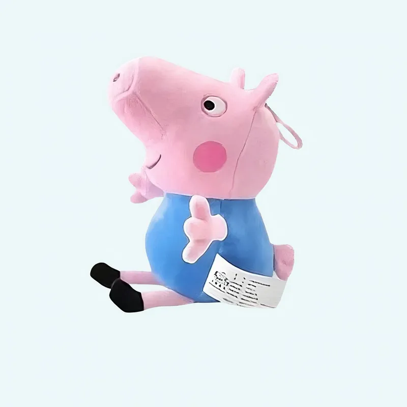 Solde Peluche George Pig à câlin